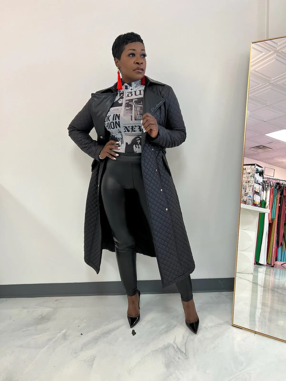 Balissa Black Coat