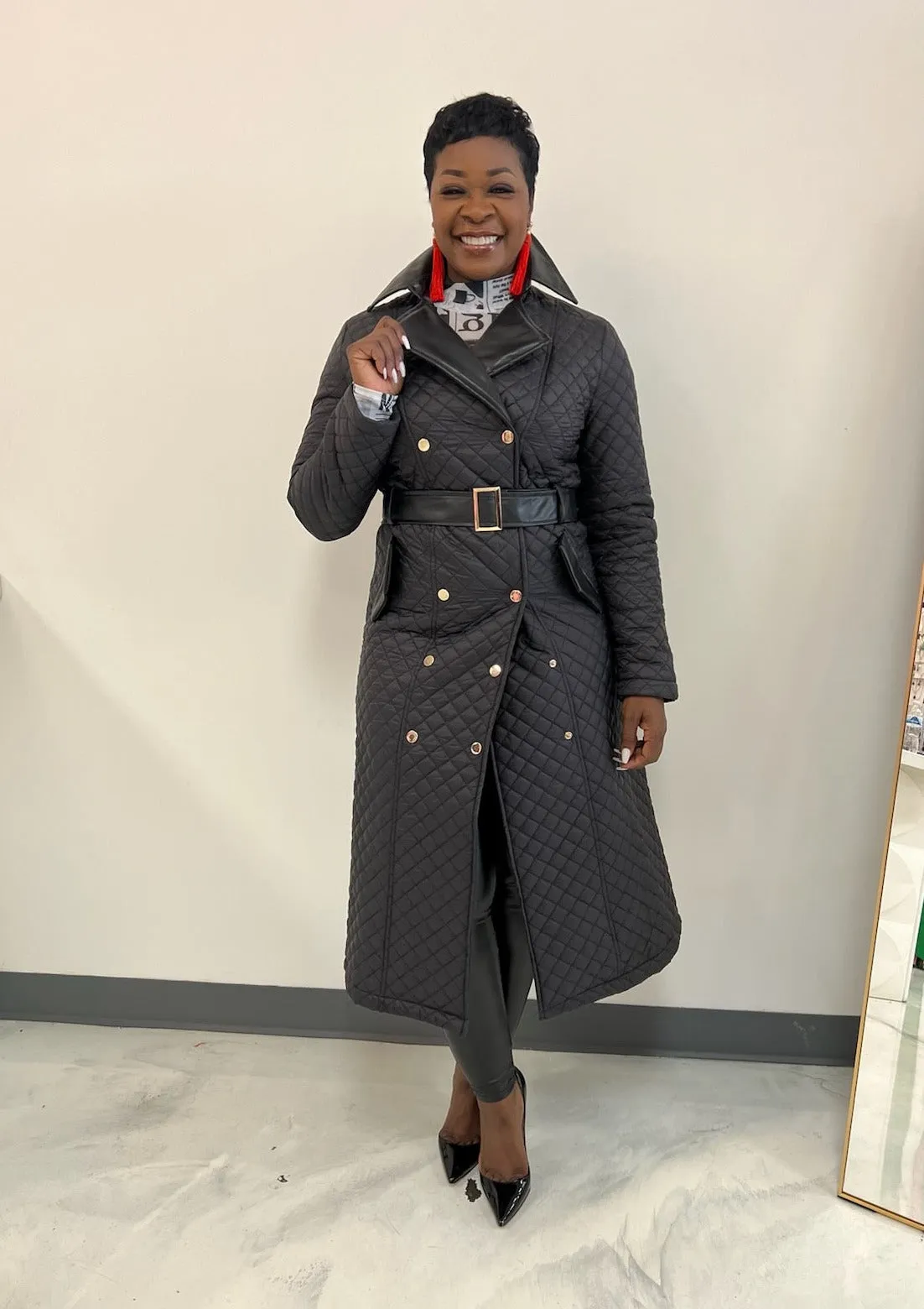 Balissa Black Coat