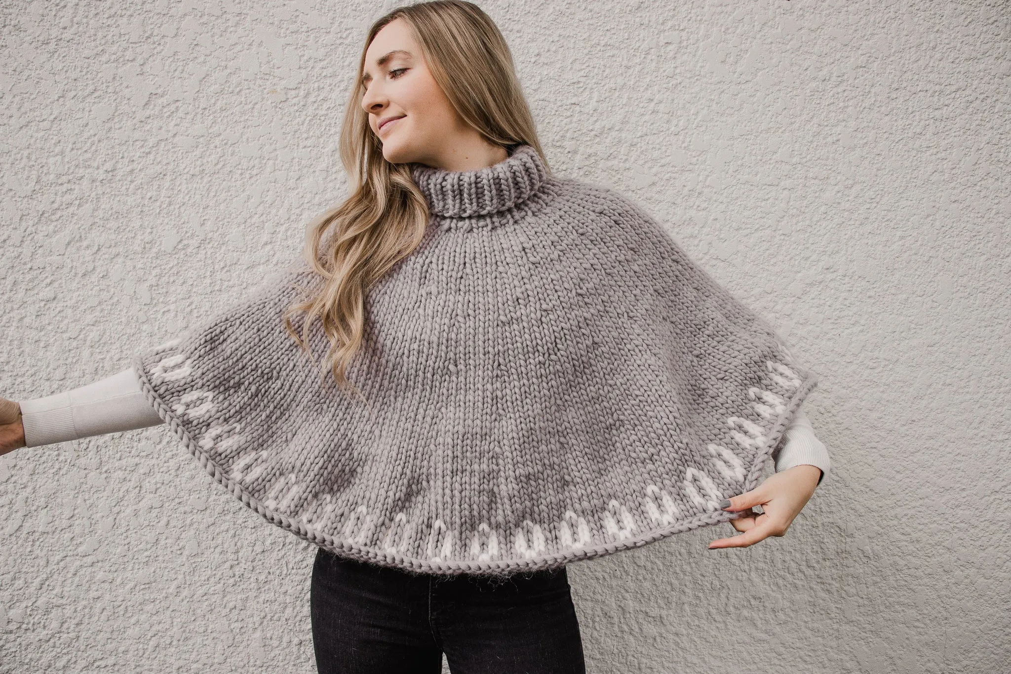 Cedarcrest Capelet Knitting Pattern