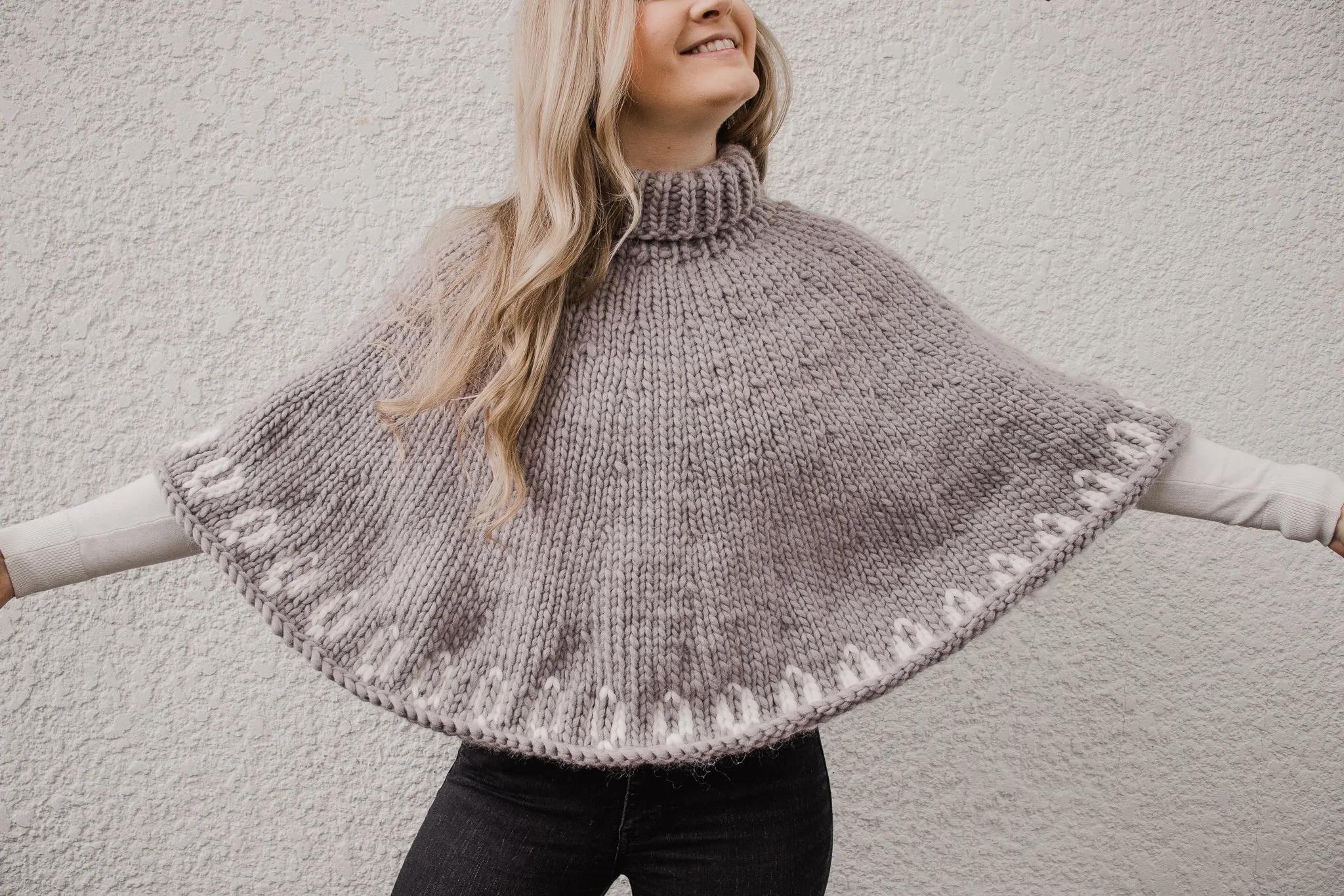 Cedarcrest Capelet Knitting Pattern