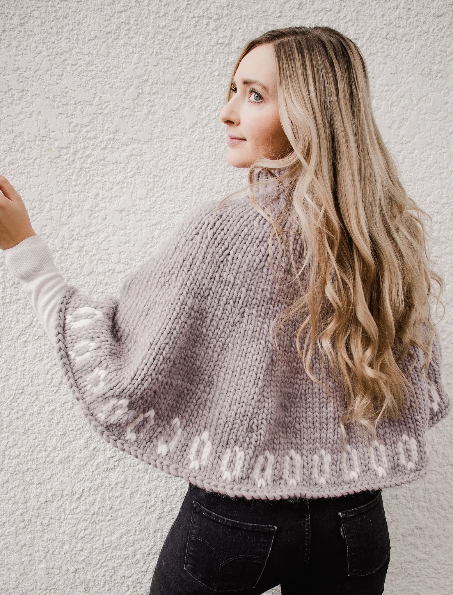 Cedarcrest Capelet Knitting Pattern