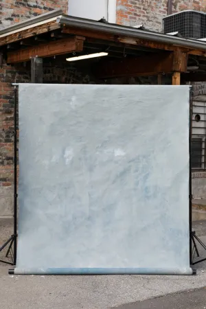 Mineral Blues #0055 // Large Canvas Backdrop