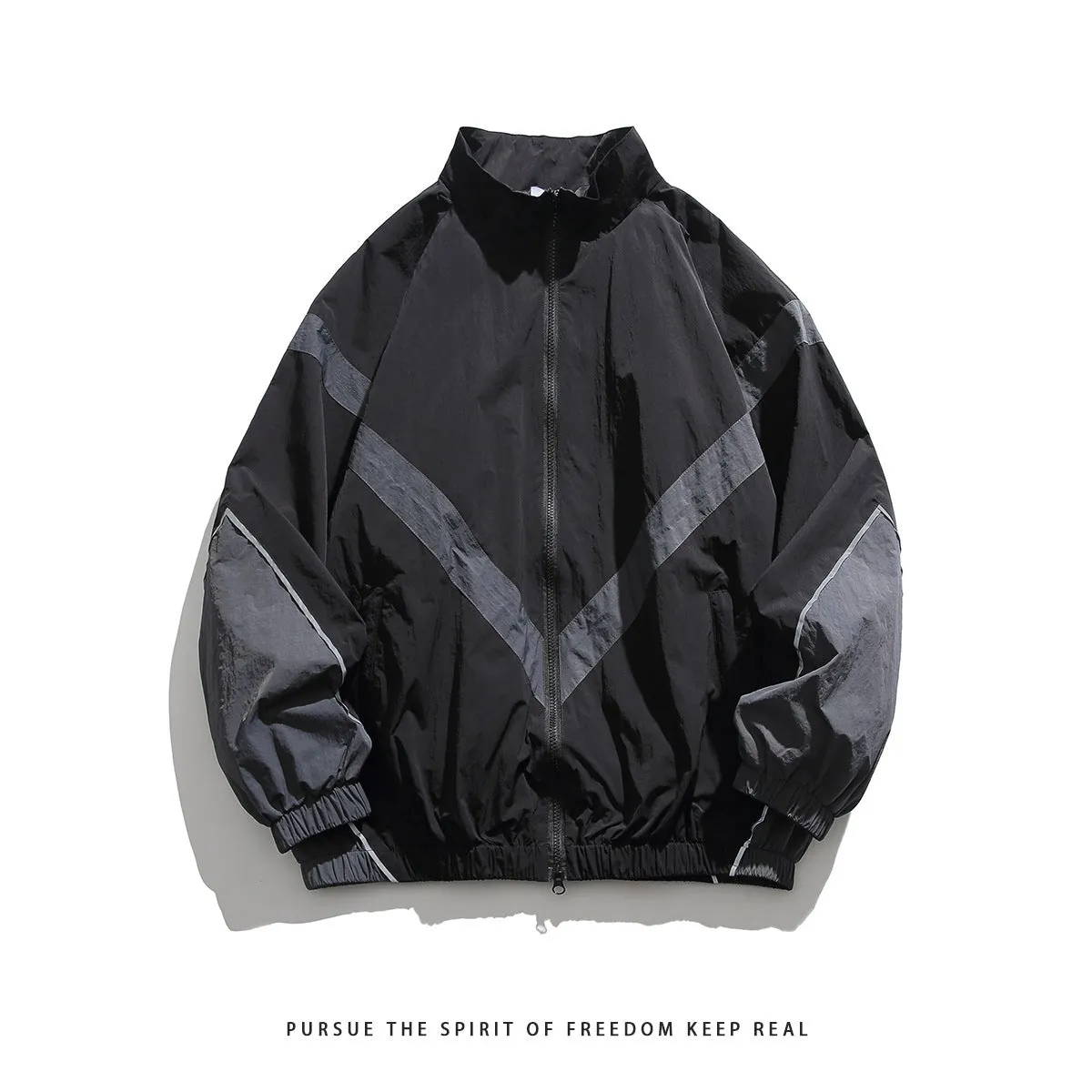 Reflective | Lightweight Windbreaker Bomber Jacket
