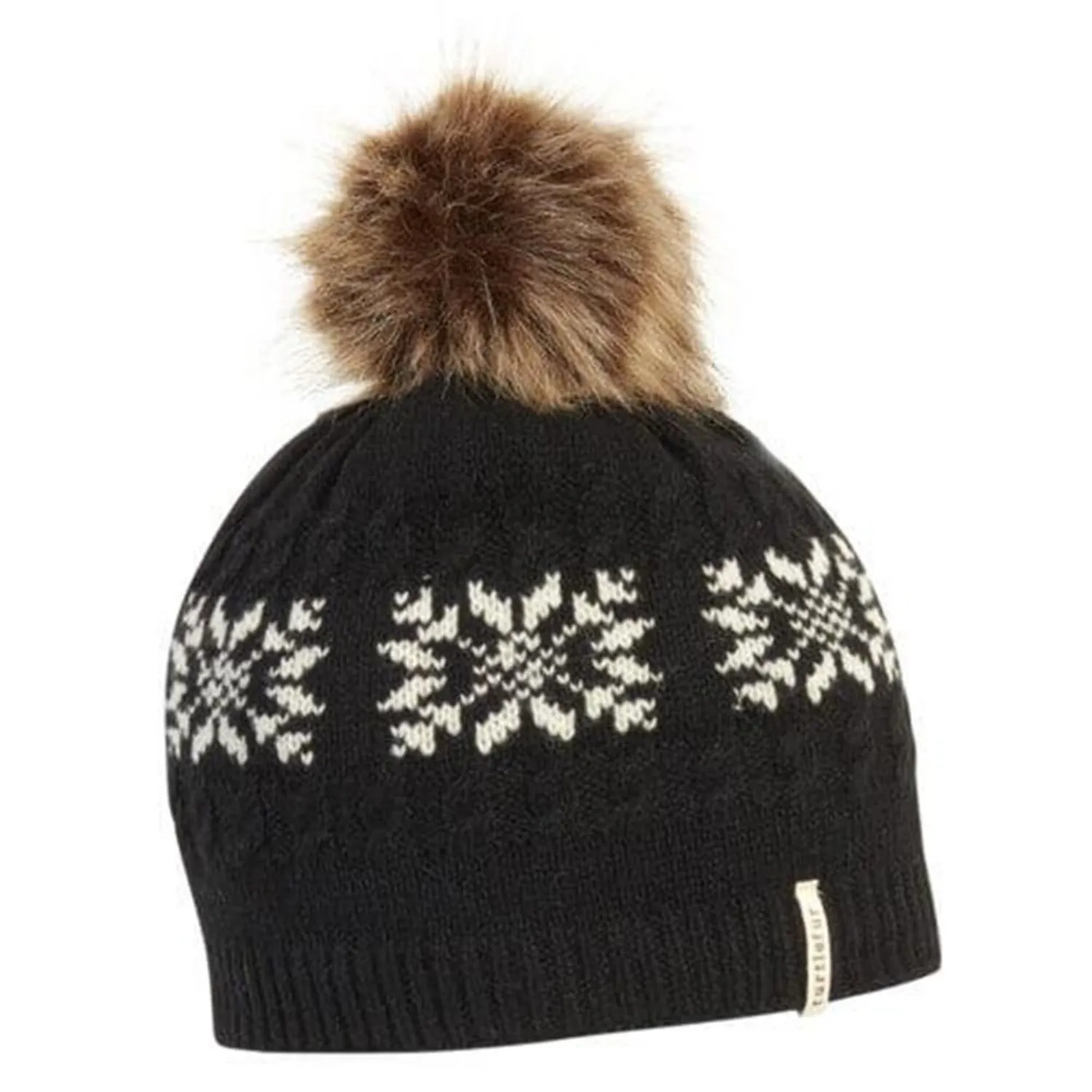 Turtle Fur Women's Lambswool Leira Pom Beanie